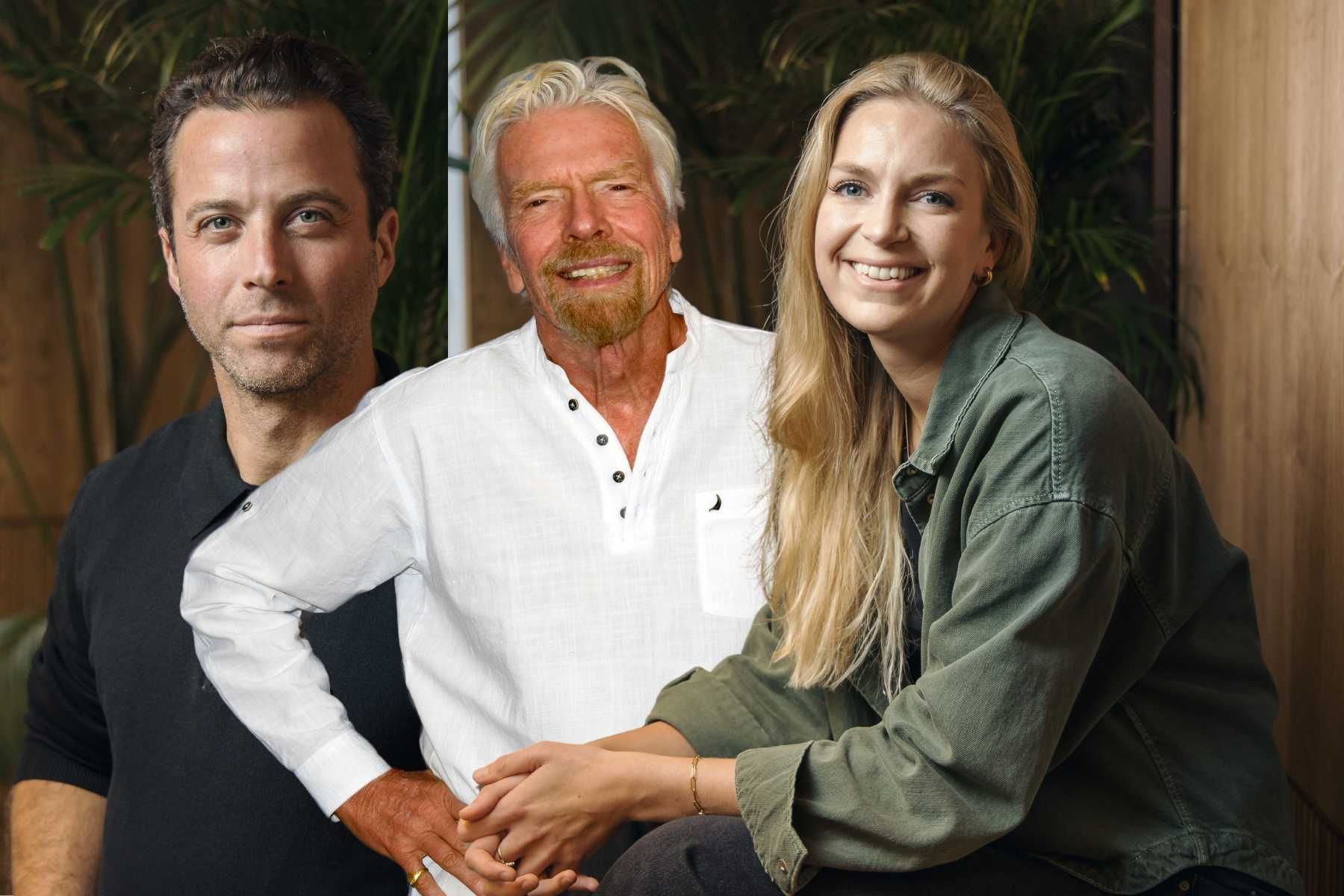 Jon Dishotsky, Richard Branson (TT) och Madelene Larsson. Foto i övrigt: pressbilder.