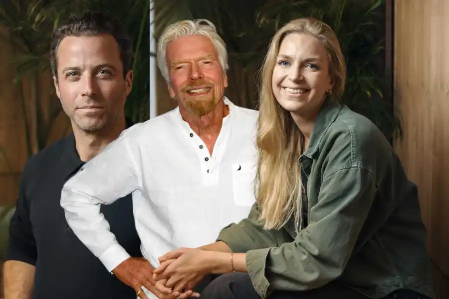 Jon Dishotsky, Richard Branson (TT) och Madelene Larsson. Foto i övrigt: pressbilder.