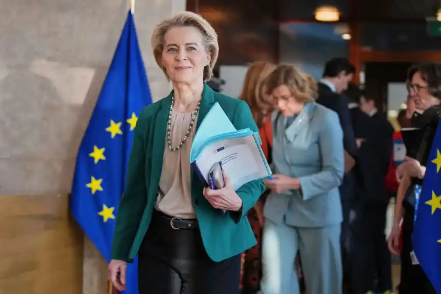 Ursula von der Leyen, President of the European Commission. Photo: Virginia Mayo/AP/TT.