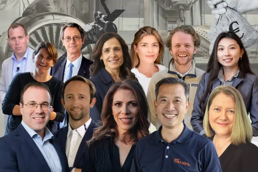 Some of the investors and founders mentioned in this piece. Full names below. Credit: Press photos/Impact Loop design