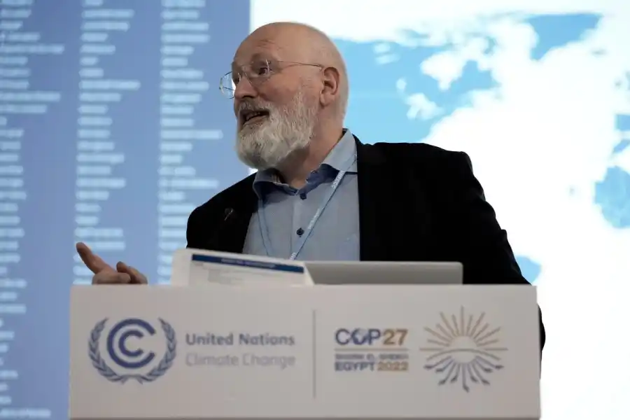 Frans Timmermans, arkitekten bakom EU:s klimatpolitik. Foto: AP.