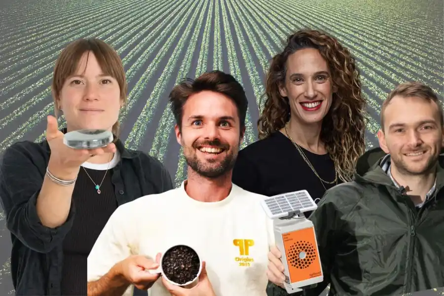 Some of the founders in this years EIT Food accelerator.