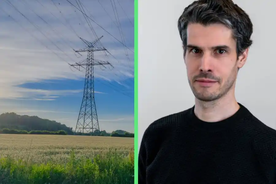 Antoine Baudoin, energiexpert på Naturskyddsföreningen. Foto: Pressbild.