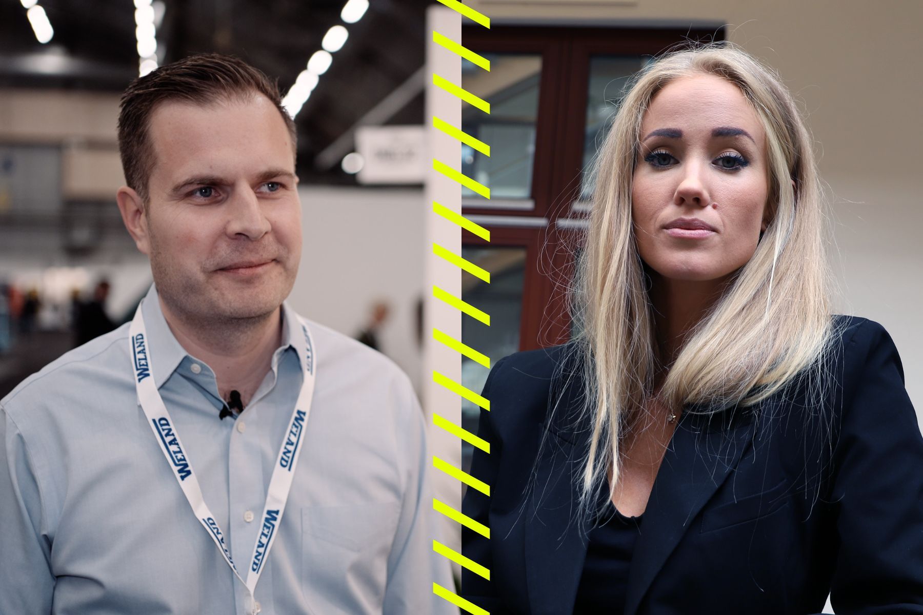 Victor Andersson och Linnea Brännström. Foto: Press