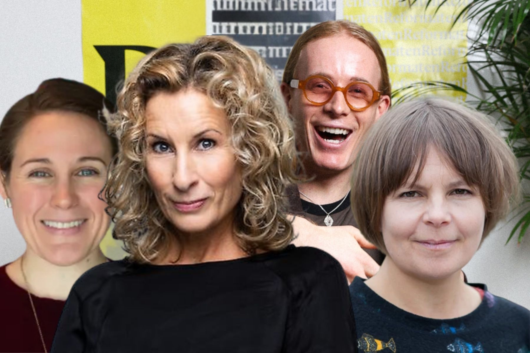 Amanda Wood, Katarina Graffman, Pelle Bengtsberg, Elin Röös. Foto: Pressbilder. Montage: Impact Loop.