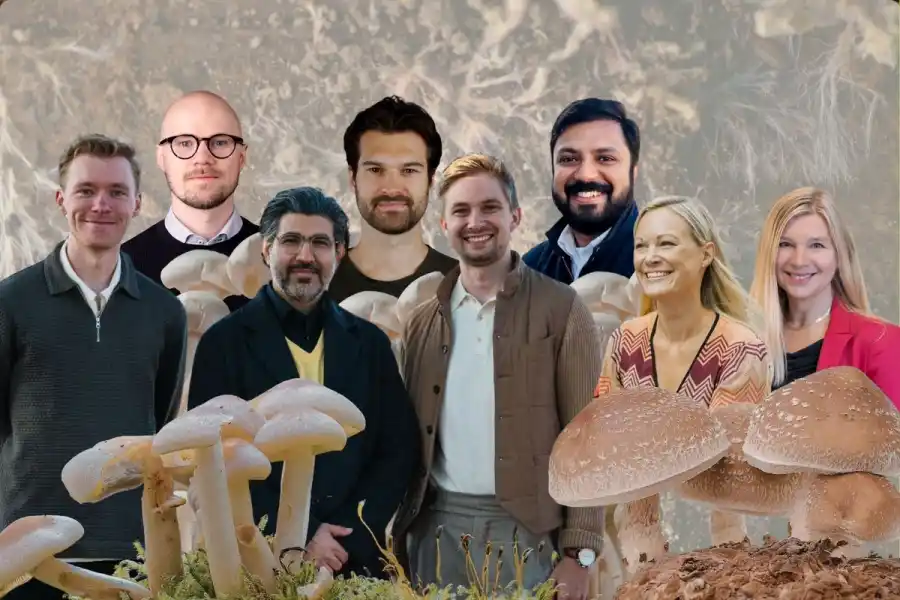 Johan Henriksson, Marcus Stråth, Sajjad Karimi, Erik Öste, Albin Frick, Ramkumar Nair, Susanne Gløersen, Tarja Zudemberg. Foto: Pressbilder.