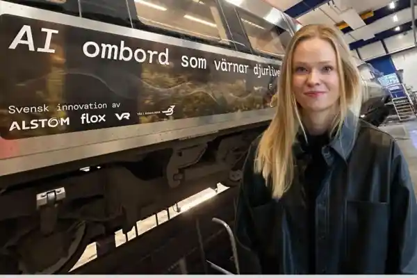 Sára Nožková, vd och medgrundare på Flox Intelligence. Foto: Pressbild.
