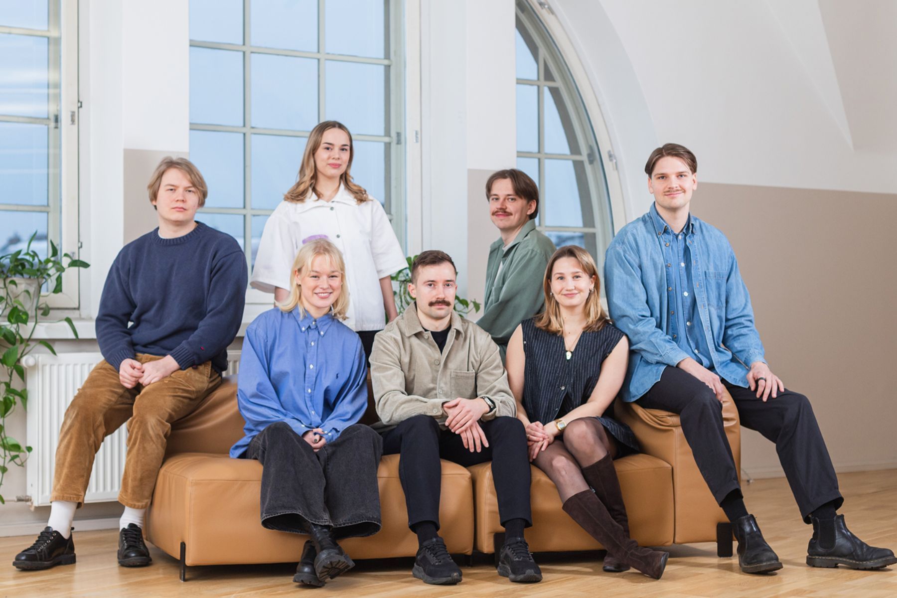 The Bought team with CEO Erik Kymäläinen on the far right. Photo: Bought.