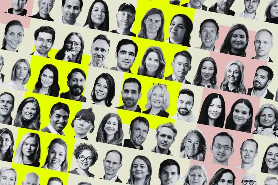 Some of the founders of the impact firms in our database. Graphics by Diana Demin, Impact Loop.