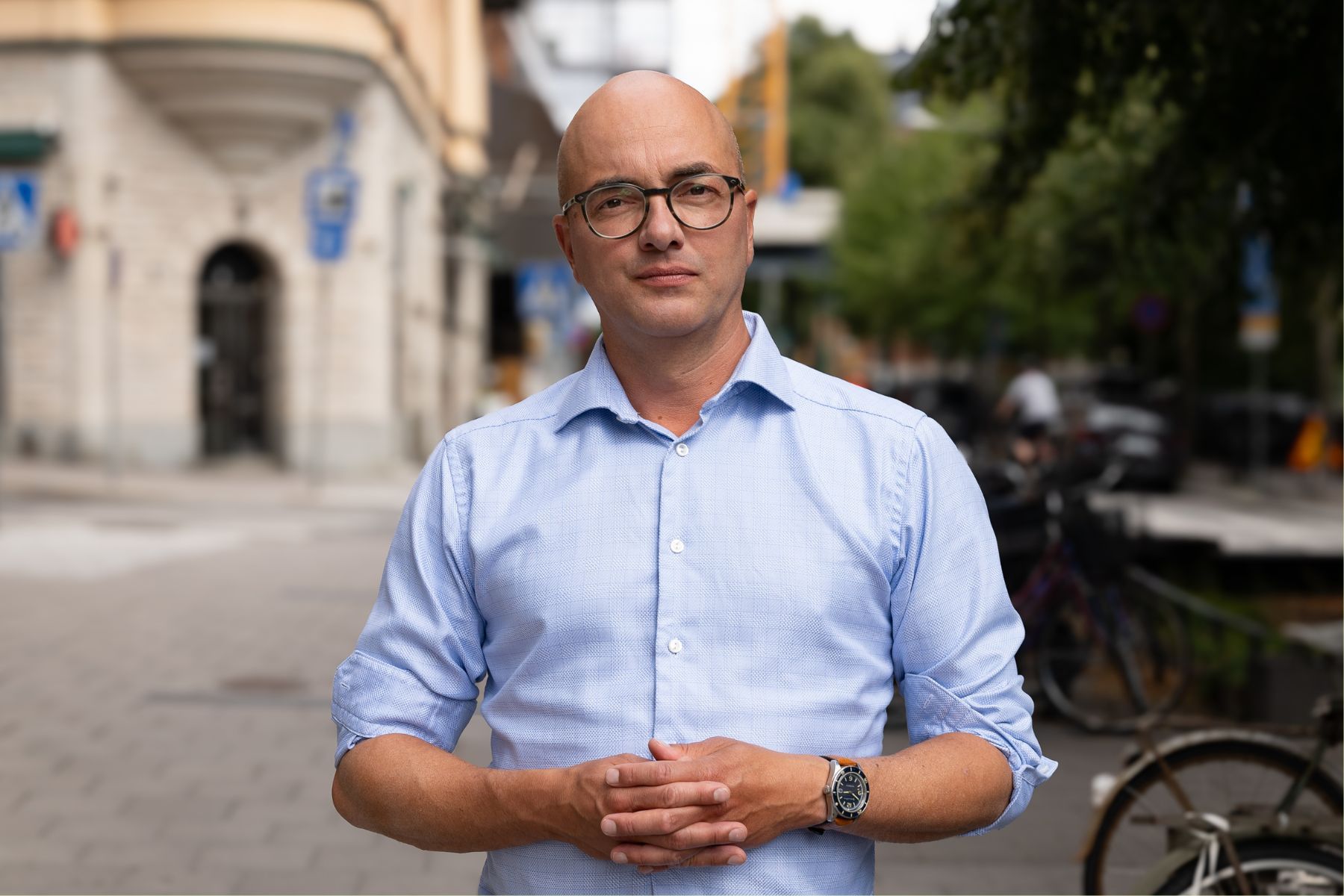 Torbjörn Hållö, LO:s chefsekonomi. Foto: Sara Yazdanfar.
