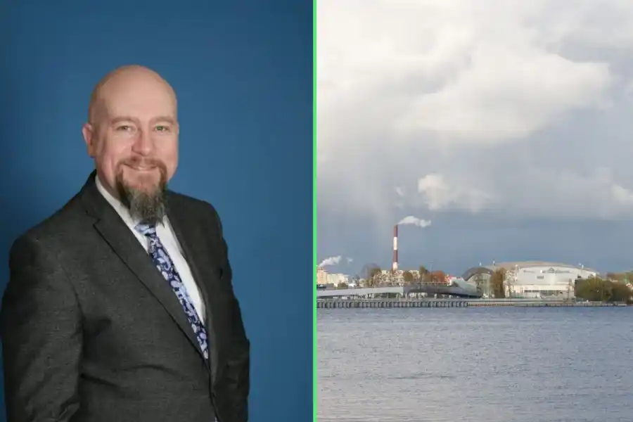 Magnus Gärdebring (M), kommunstyrelsens ordförande i Karlshamn. Pressbilder.