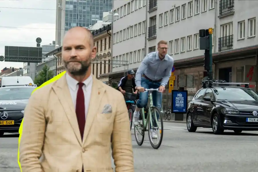 Lars Strömgren (MP), trafikborgarråd i Stockholms stad. Foto: Pressbild/TT.