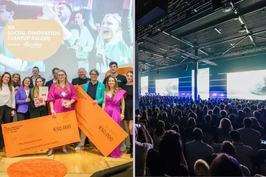 Last years winners of NN Social Innovation Startup Award. Photo: press images.