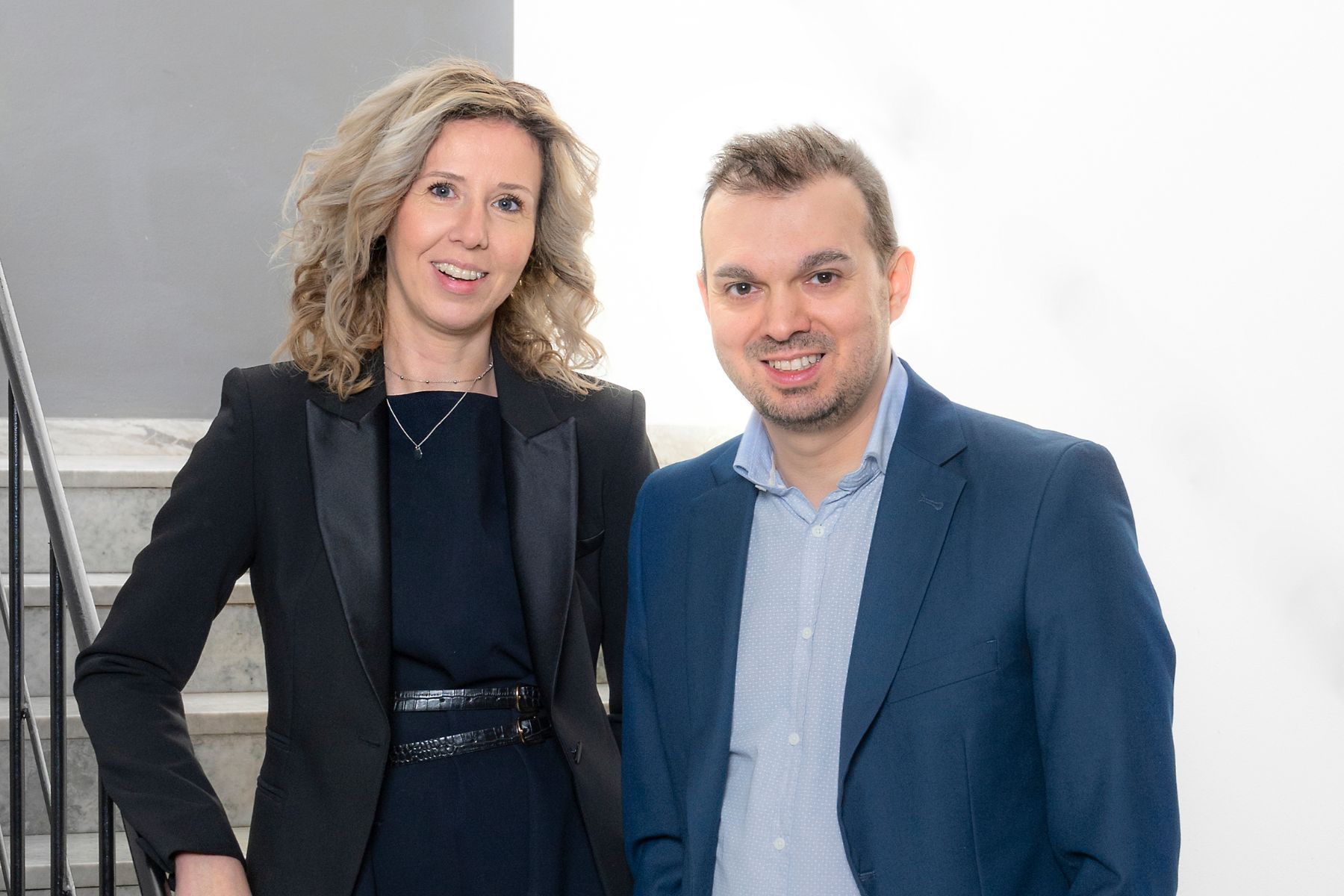 Cristina Paun och Jacinto Sá, grundare av Peafowl Plasmonics. Foto: pressbild.