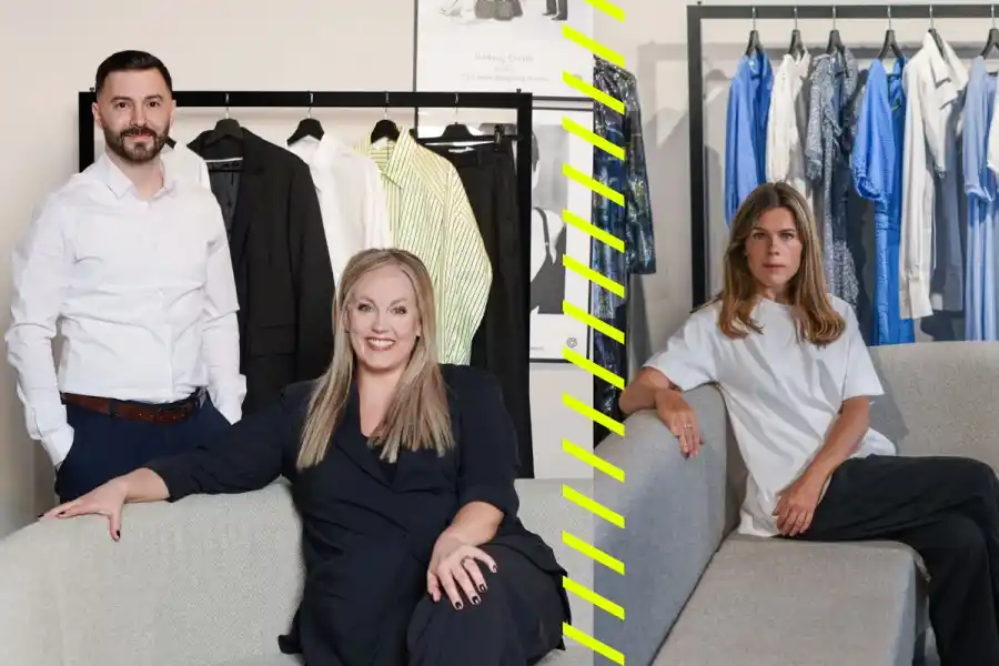 Louis Bournobuke, Anna Wahlgren och Lisa Djerfsten. Foto: Arkivet.