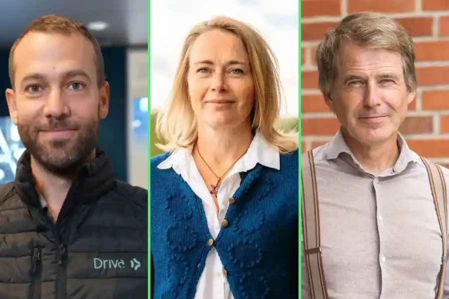 Drivna debattörer. Karl Reinholtz, Lina Håkansdotter och Claes Hemberg. Foto: Pressbilder.