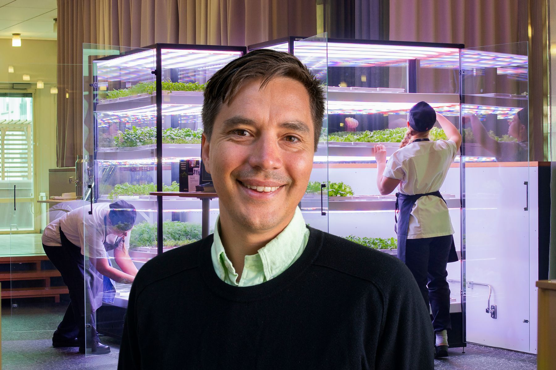 Robin Lee, vd på Grönska. Foto: pressbilder.