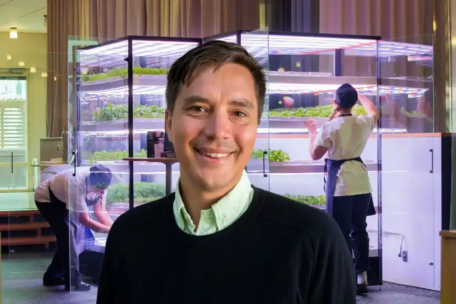 Robin Lee, vd på Grönska. Foto: pressbilder.