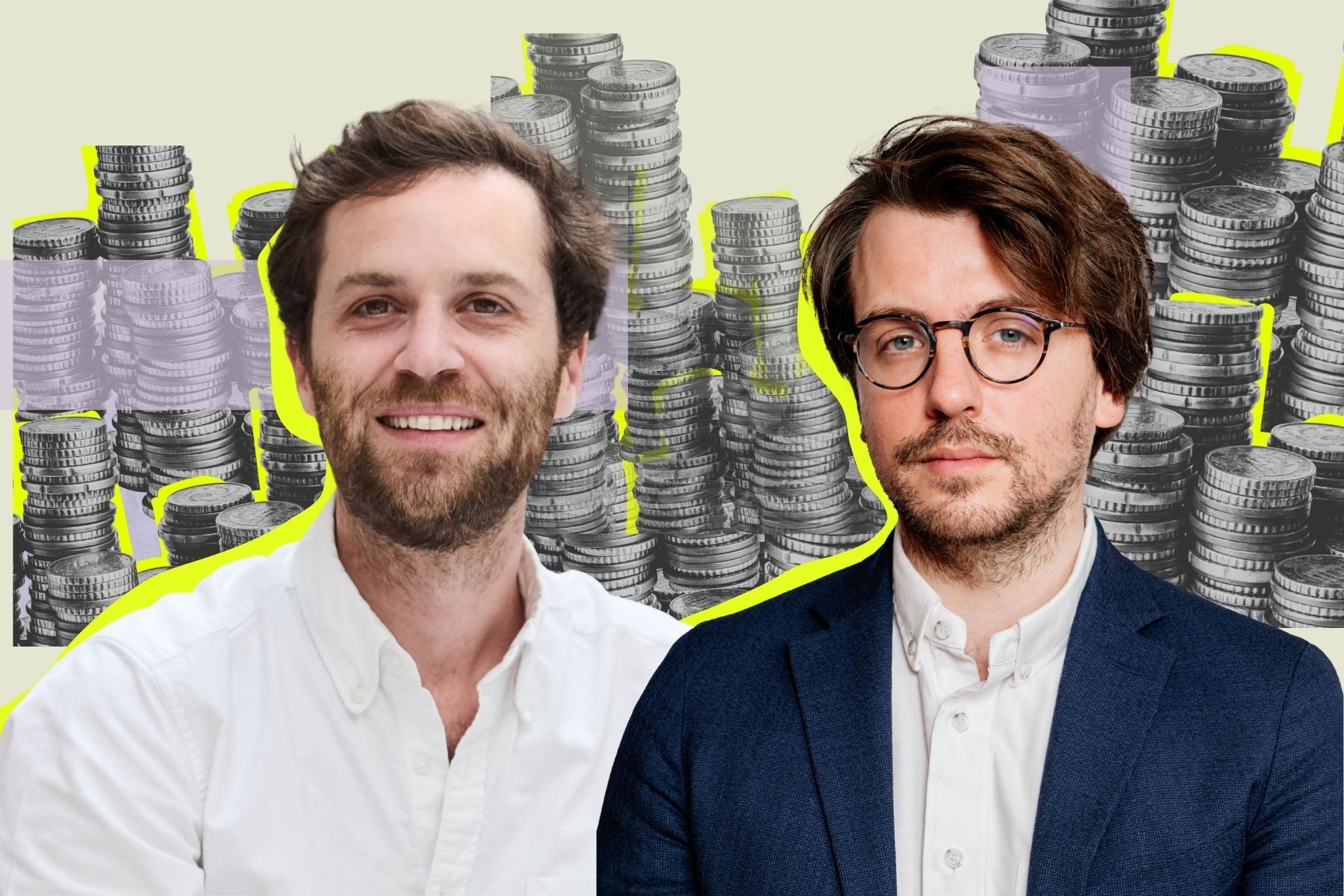 Timothée Poulain, partner at impact firm Ternel (left) and Louis Carle, co-founder of Curiosity and former co-founder of Maddyness. Press photos/Impact Loop design