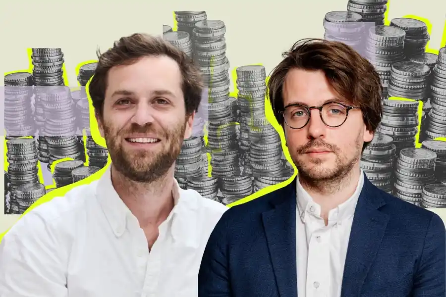 Timothée Poulain, partner at impact firm Ternel (left) and Louis Carle, co-founder of Curiosity and former co-founder of Maddyness. Press photos/Impact Loop design