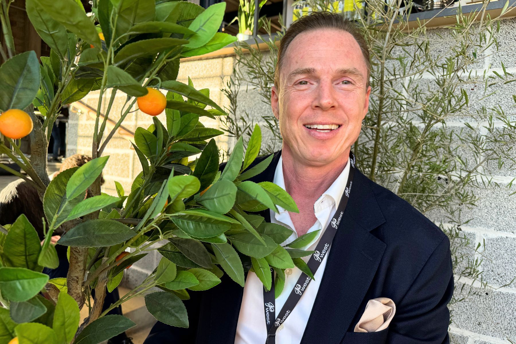 Robert Carlsson, grundare och vd för Green City Farming. Foto: Impact Loop.