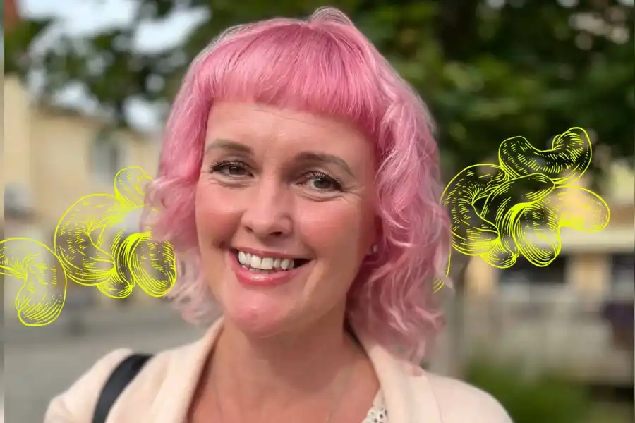 Linnéa Falkinger, grundare och vd för Casamancéa med varumärket Cashewmeetly.