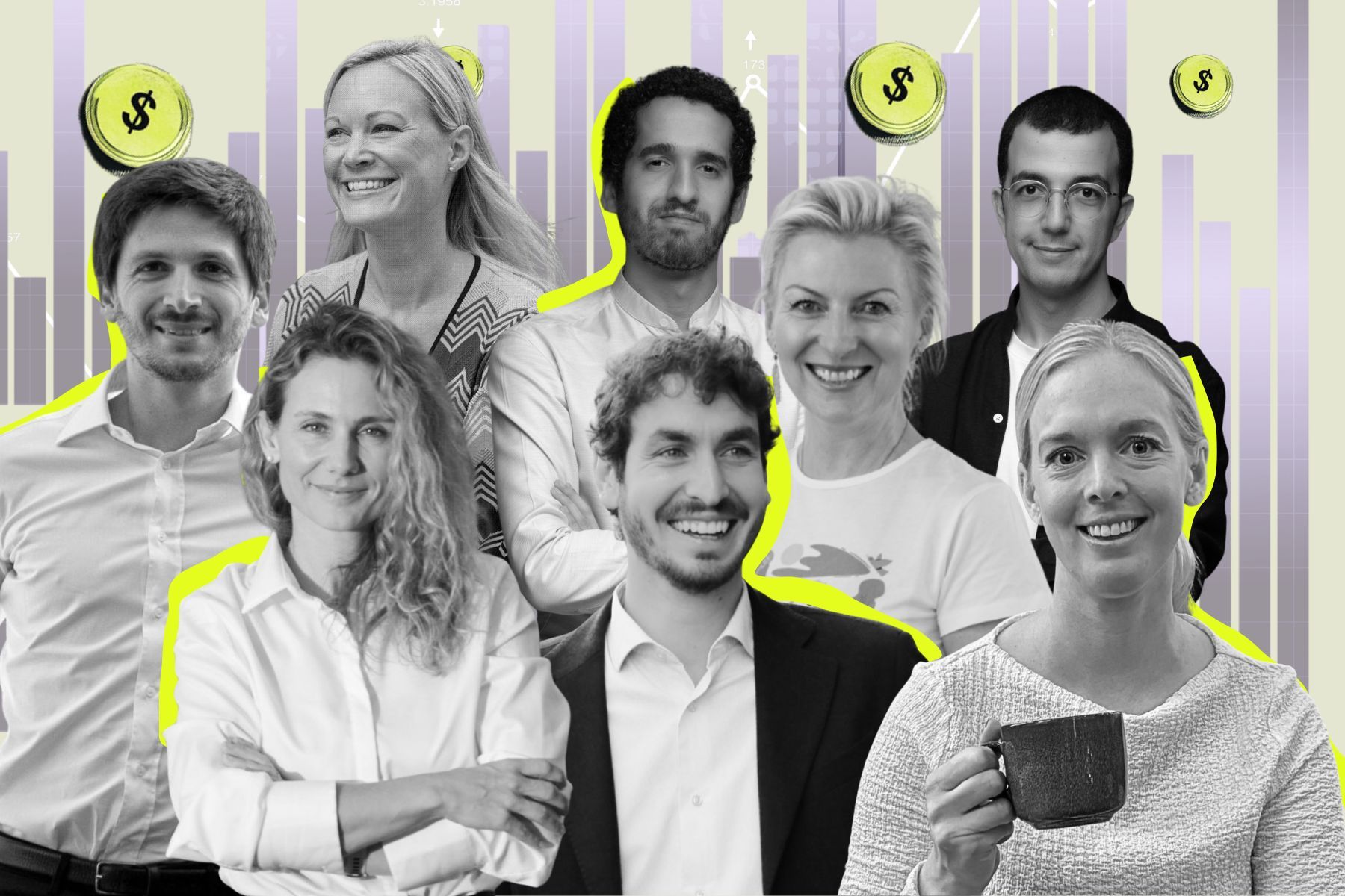 Some of the founding partners mentioned in this article. Full names below. Credit: Press photos/Impact Loop design