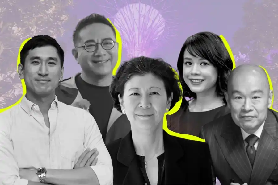 Some of the family office managers mentioned in this article. Full names below. Credit: Press photos/Impact Loop design