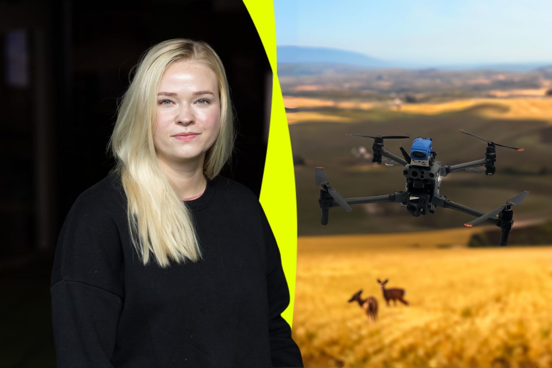 Sára Nožková, grundare och vd på Flox Robotics. Foto: press.