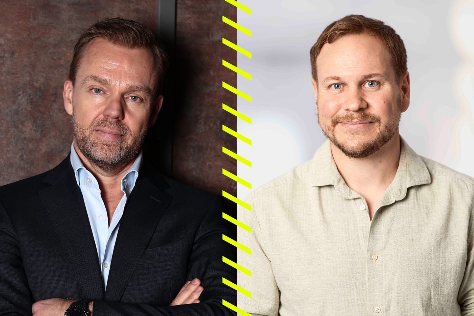 Stefan Jansson och Joakim Grönvall. Foto: Pressbilder.