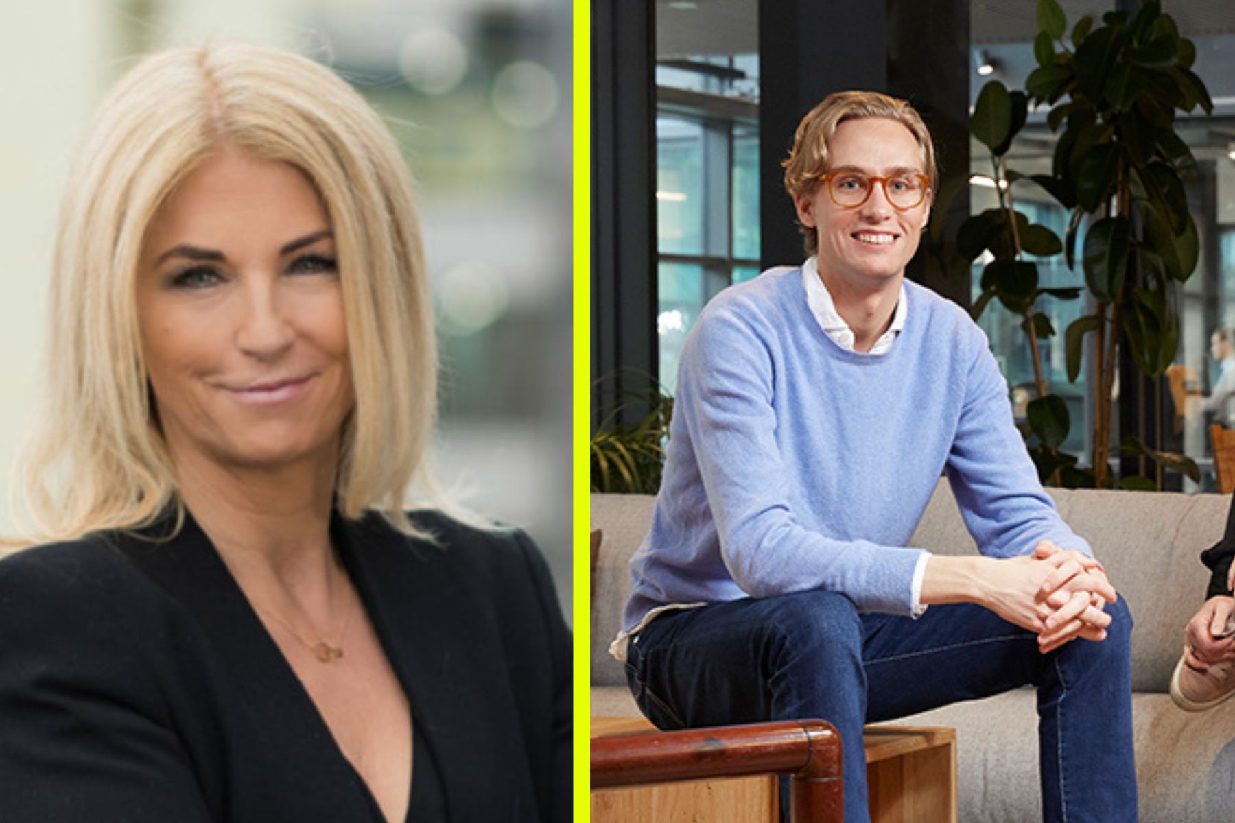 Amelie Barnekow Söderberg och Sebastian Rudenstam. Foto: pressbilder.