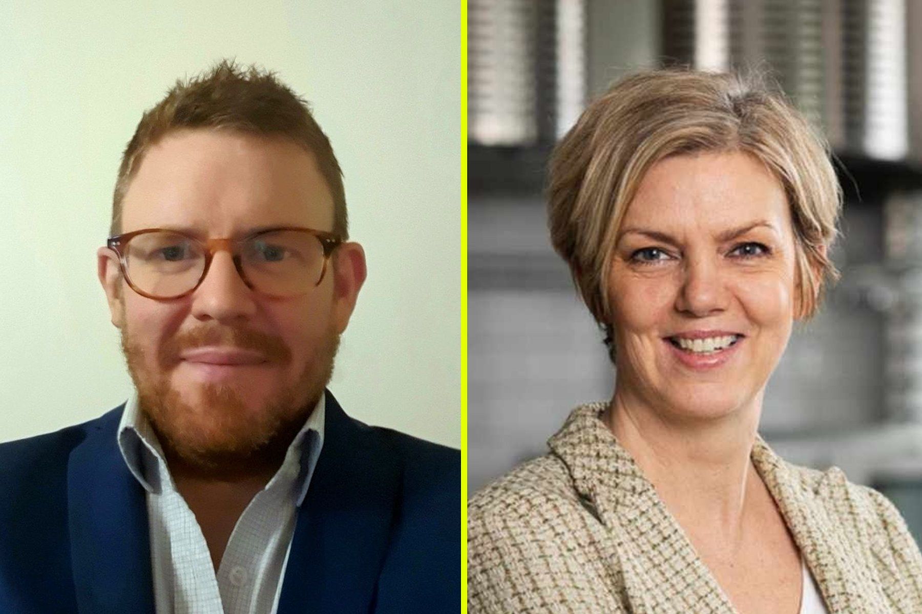 Karl Swensson och Marika King, Pinc. Foto: Pressbild