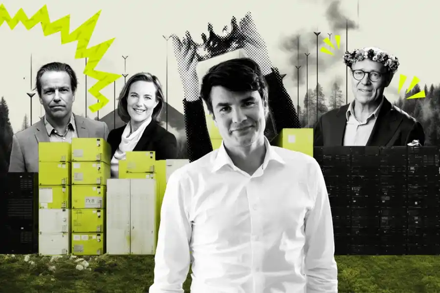 Lars Andersson, Miriam Münnich Vass, Nicklas Bäcker och Harald Mix. Grafik: Diana Demin