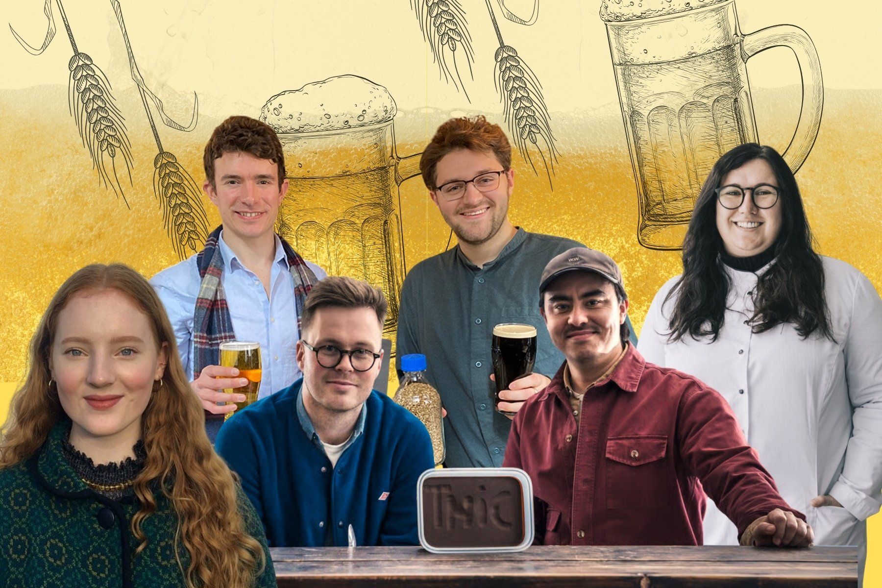 Some of Europe's leading beer waste upcyclers. Press photos/Impact Loop