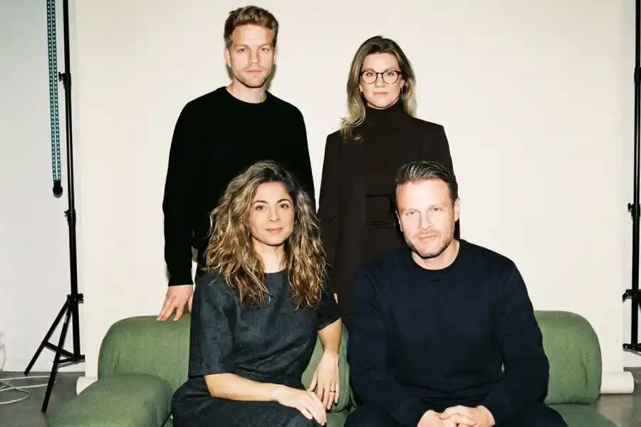 Hjalmar Ståhlberg Nordegren, CEO and co-founder, Åsa Liljequist Vasiljevic, Jiyan Duran and Fredrik Stutterheim. Photo: press..