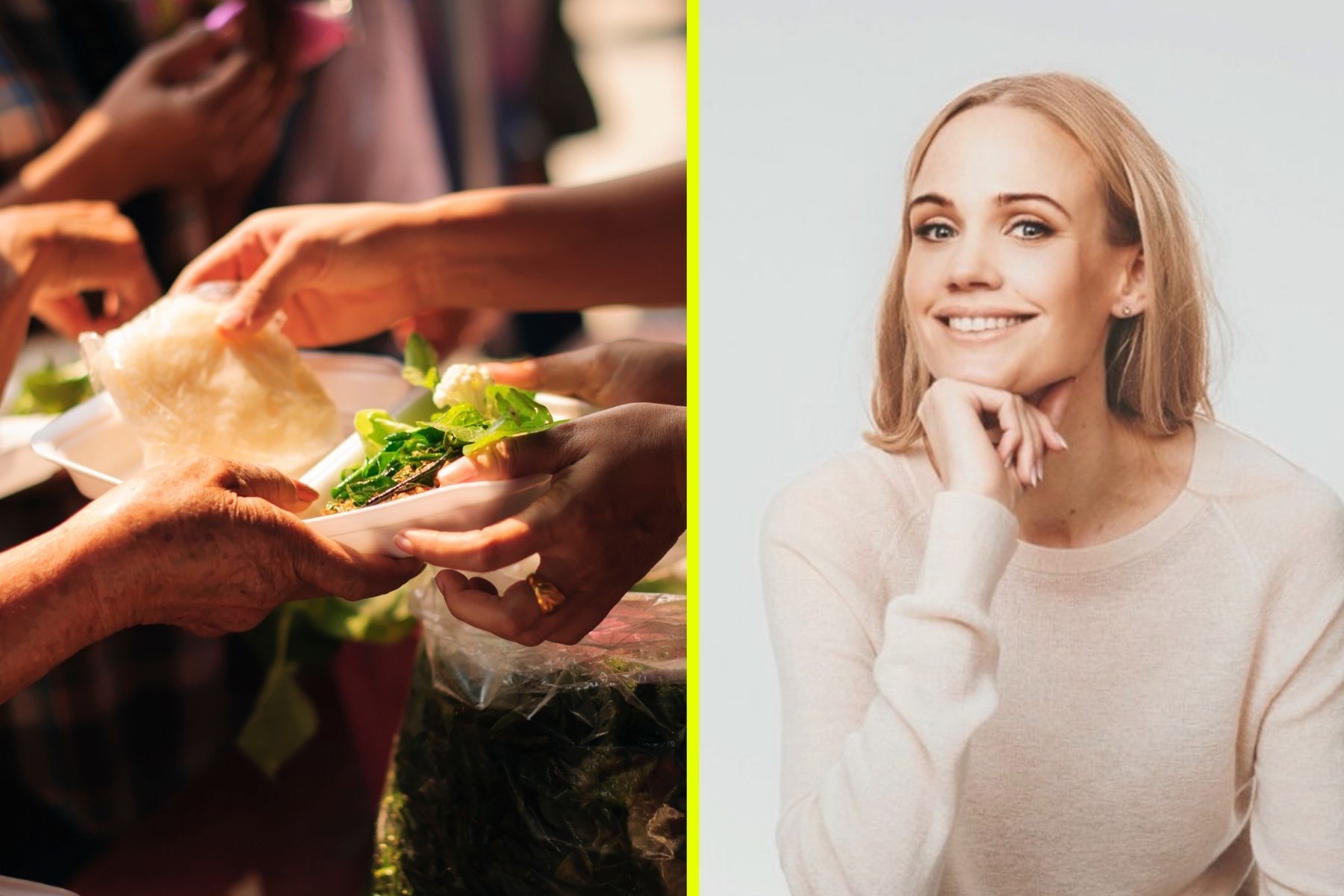 Jenny Harler kliver in på The Hunger Project. Foto: Pressbilder.