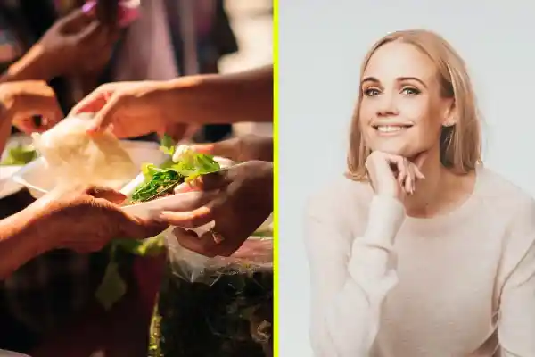 Jenny Harler kliver in på The Hunger Project. Foto: Pressbilder.