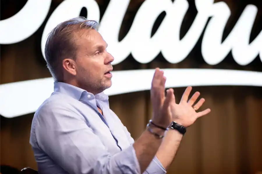 Stefan Jansson, grundare av Polarium. Foto: Jonas Borg.
