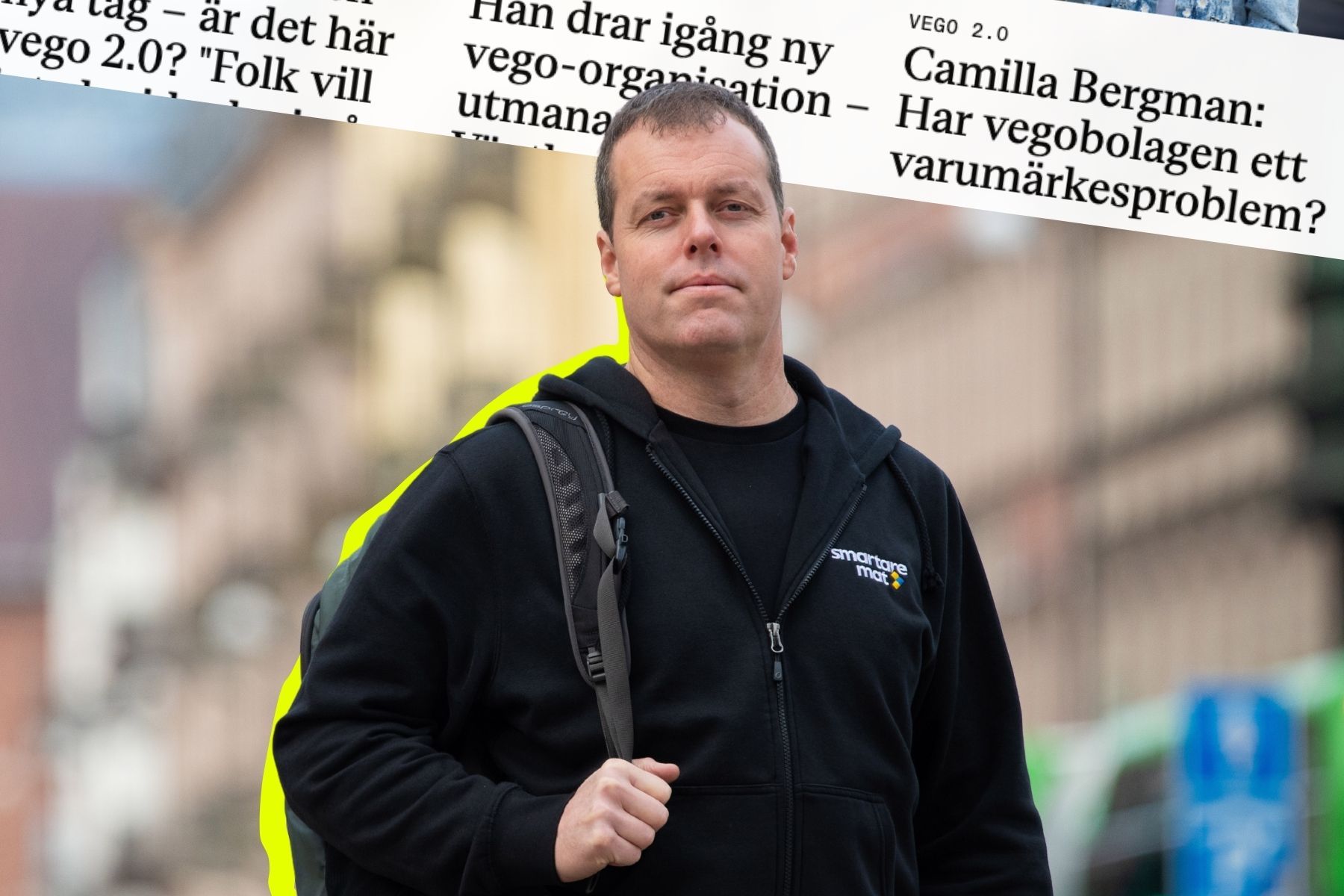 Stefan Olsson, grundare Smartare Mat och Stacky’s. Foto: Pressbild.
