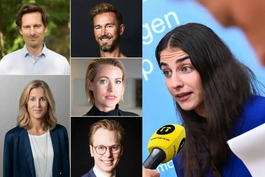 Kalle Nilvér, GoClimate, David Frykman, Norrsken VC, Maria Smith, Axfoundation, Sara Wimmercranz, Backing Minds, Ingmar Rentzhog, WeDontHaveTime och Romina Pourmokhtari, klimat- och miljöminister.