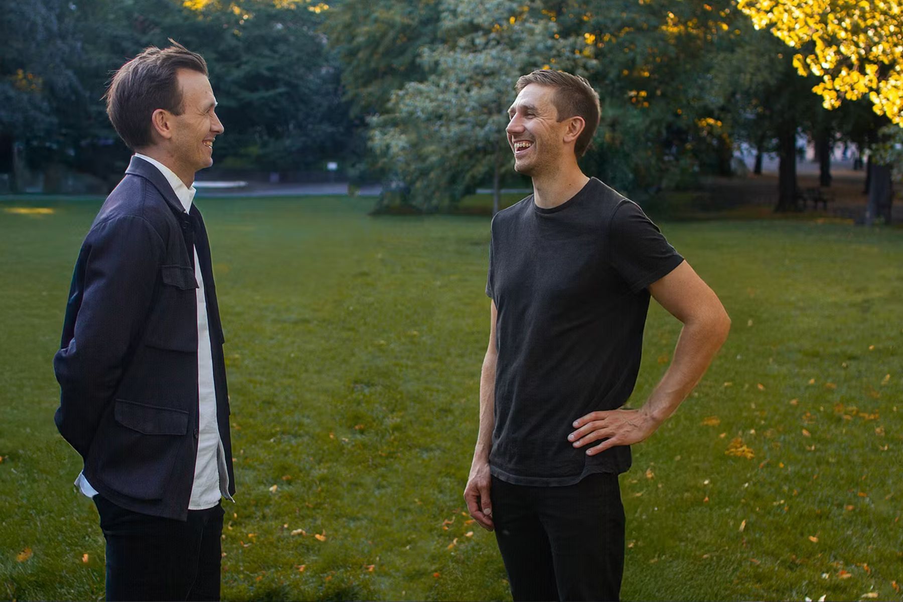Grundarna av plant, Pelle Tunell och John Sjulander. Foto: Pressbild.