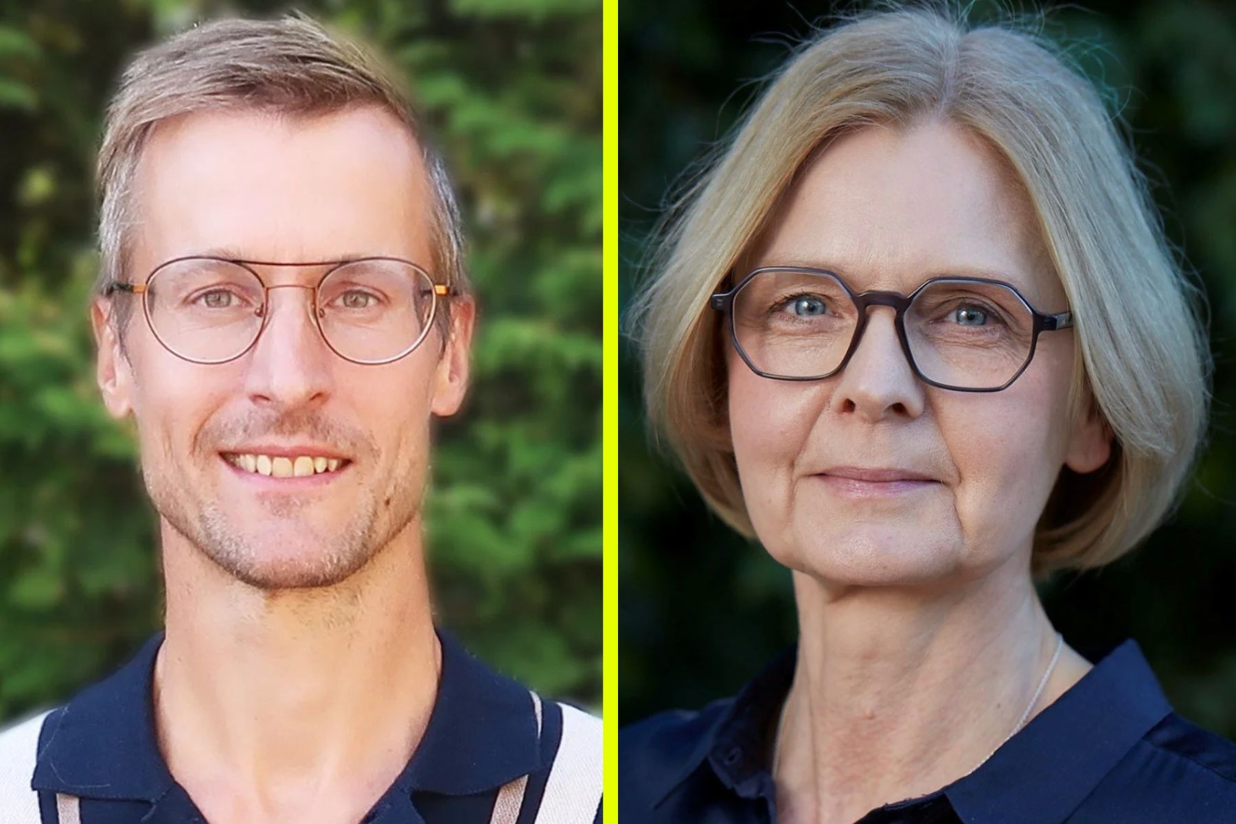 Joakim Jögård Wass och Eva Ström. Foto: pressbilder.