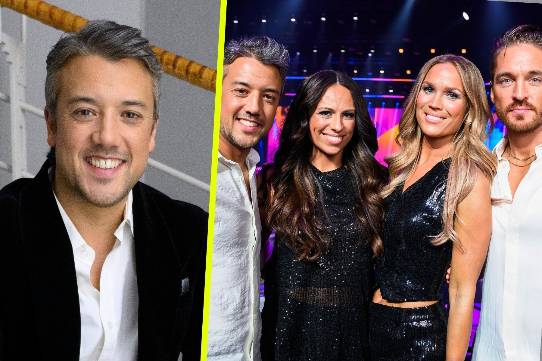 Ikväll står Amit Paul på scen med Sara Lumholdt, Marie Serneholt och Dhani Lennevald i A-teens. Foto: TT.