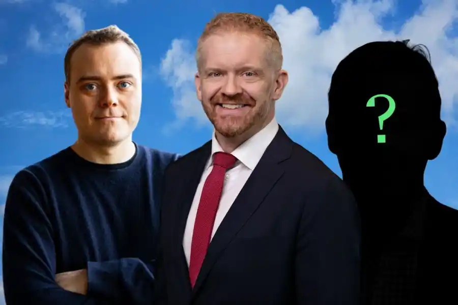 Flowers grundare John Diklev och Ellevios strategichef Kristofer Fröjd. Foto: Pressbild. Collage: Energy Loop.