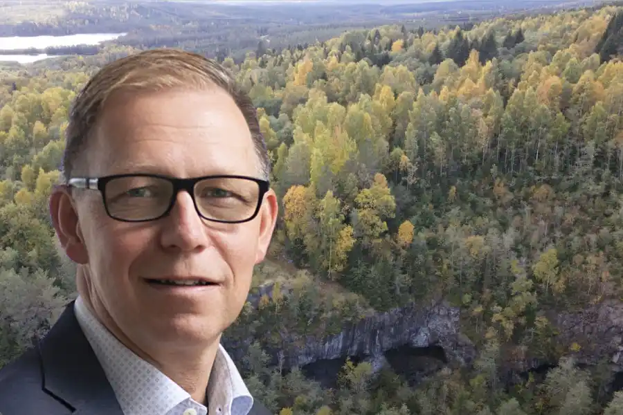 Thomas Johansson, vd på Mine Storage. Foto: pressbilder.