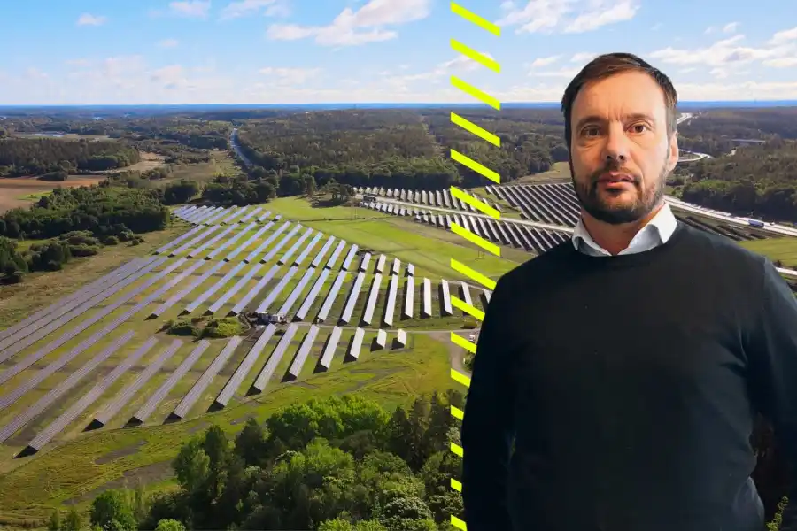 Per Sjöbom, vd på Energiengagemang. Foto: Pressbilder.