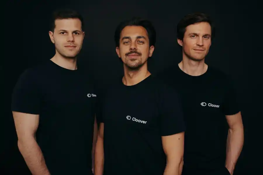 Peder Broms, Valentin Gönczy och Jodok Betschart. Foto: pressbild.