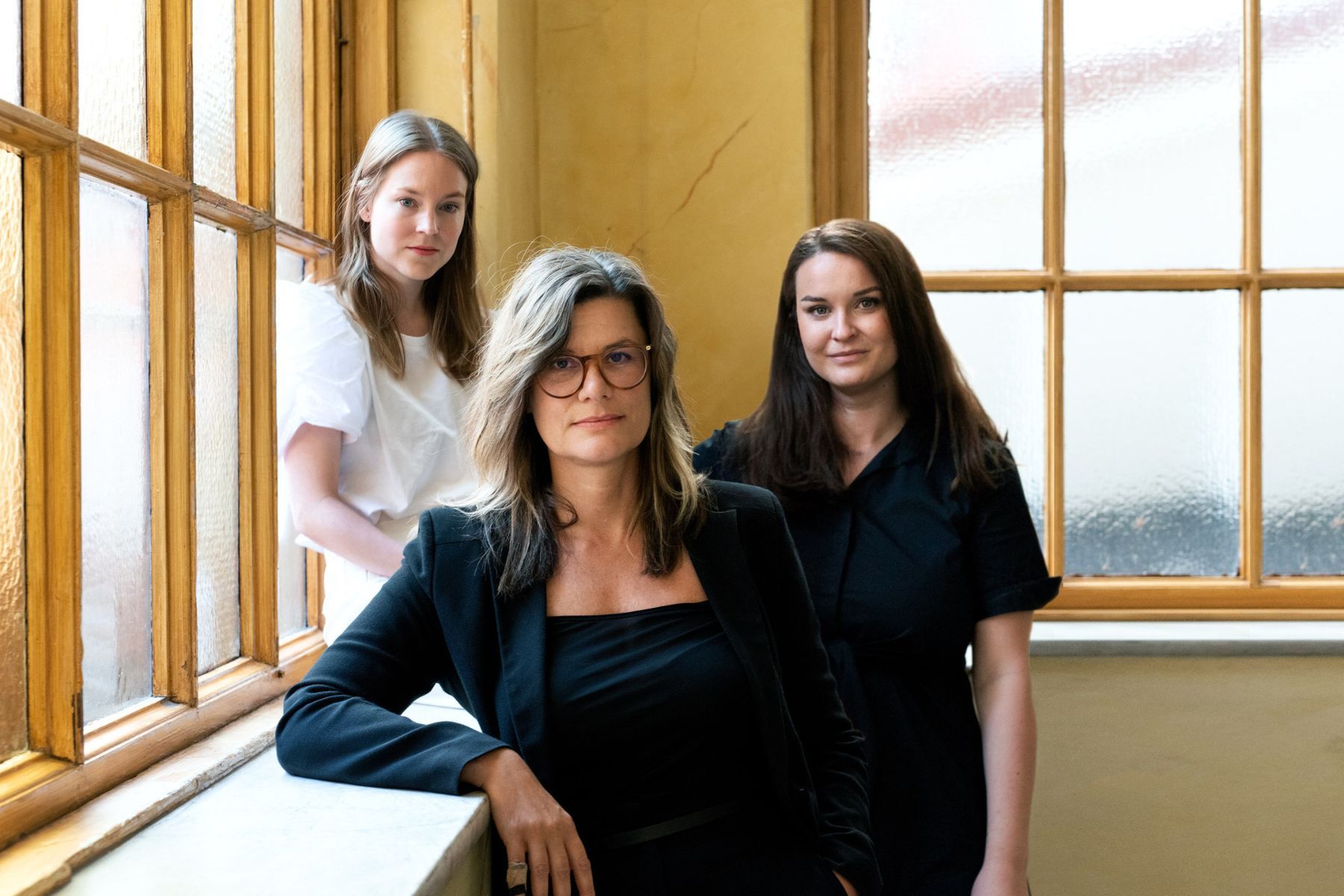 Dayas grundare Jenny Lundkvist, Jennifer Grönqvist och Malin Frithiofsson, vd. Foto: pressbild