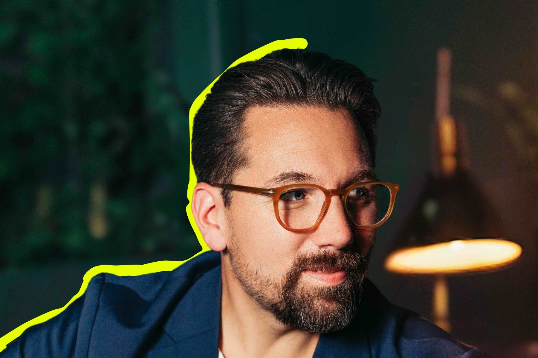 Karl Johan Lindvall, en av grundarna till Aveown. Foto: Mikael Cross