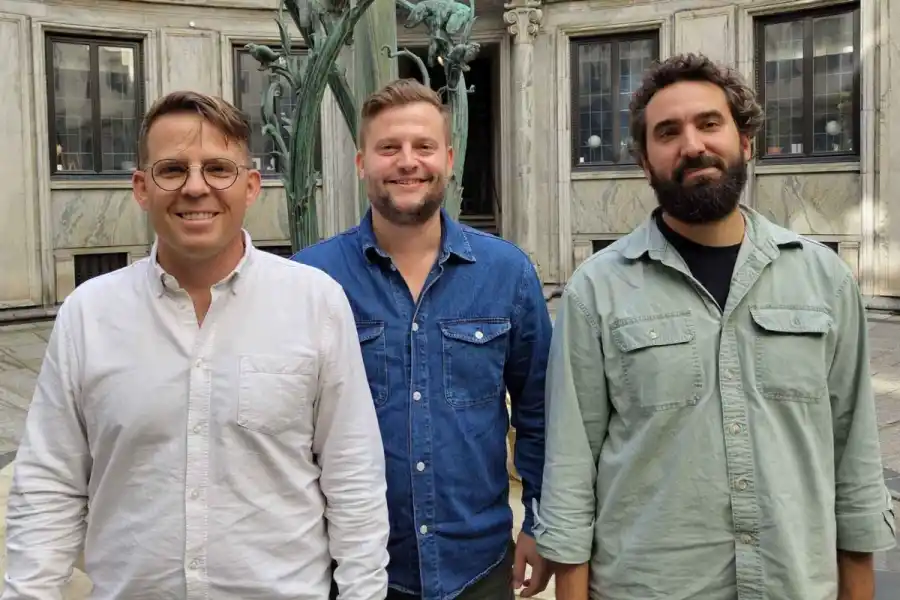 Erik Stern, Oscar P Ridell och Hermes Holm på Ymner och Y2. Foto: Jan Ahmadi.